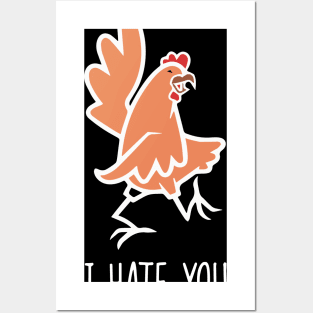 chicken dance Posters and Art